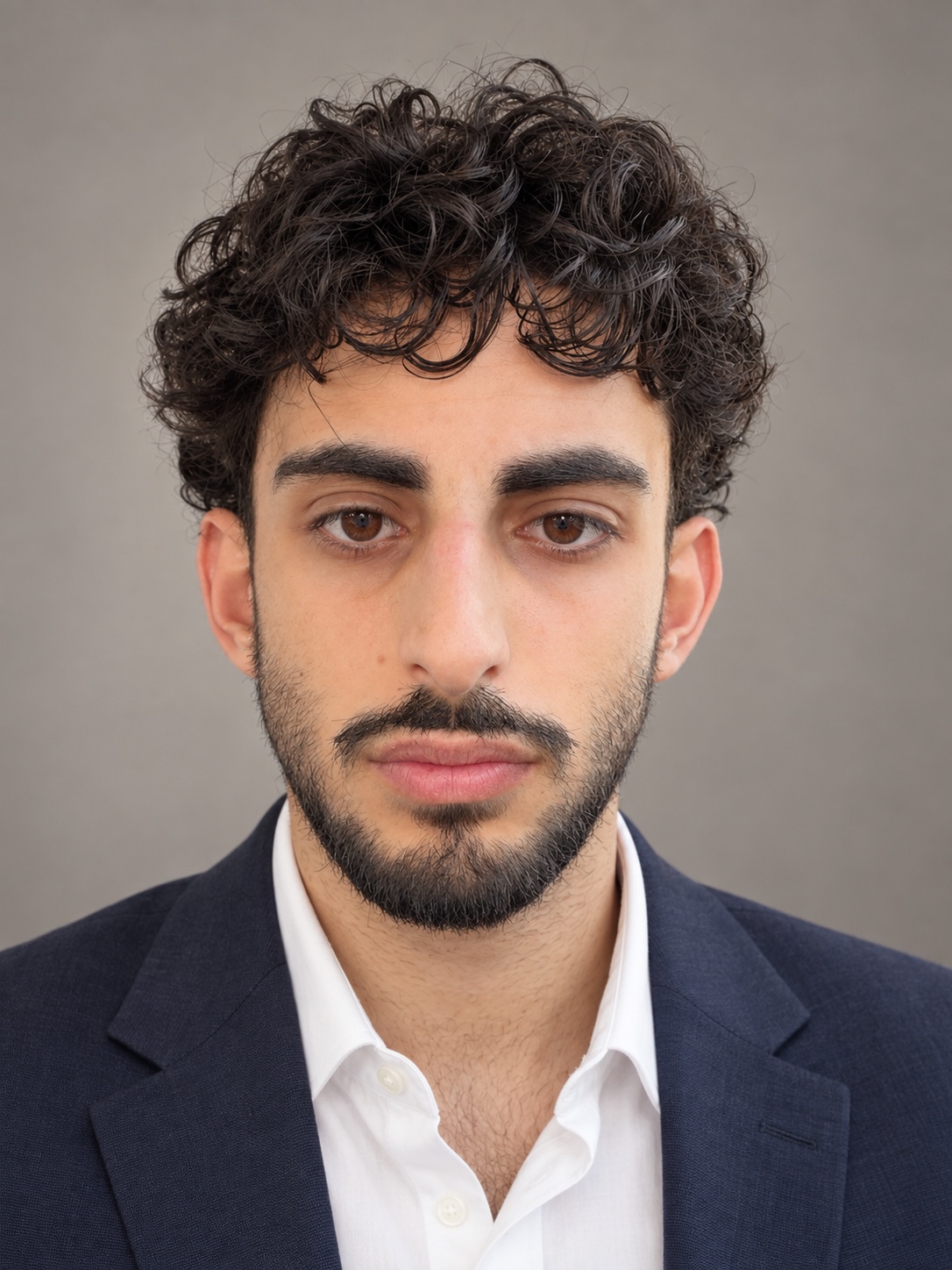 Christophe Issa in a navy blazer